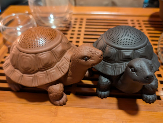 Strainer Shelled Turtle Tea Pet